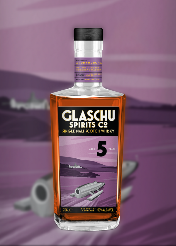 Glaschu Spirits Co. - Ardnamurchan (Peated) 5: Oloroso Maturation