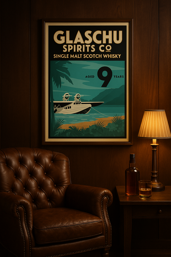Aultmore 9 Year Old Madeira Finish Poster